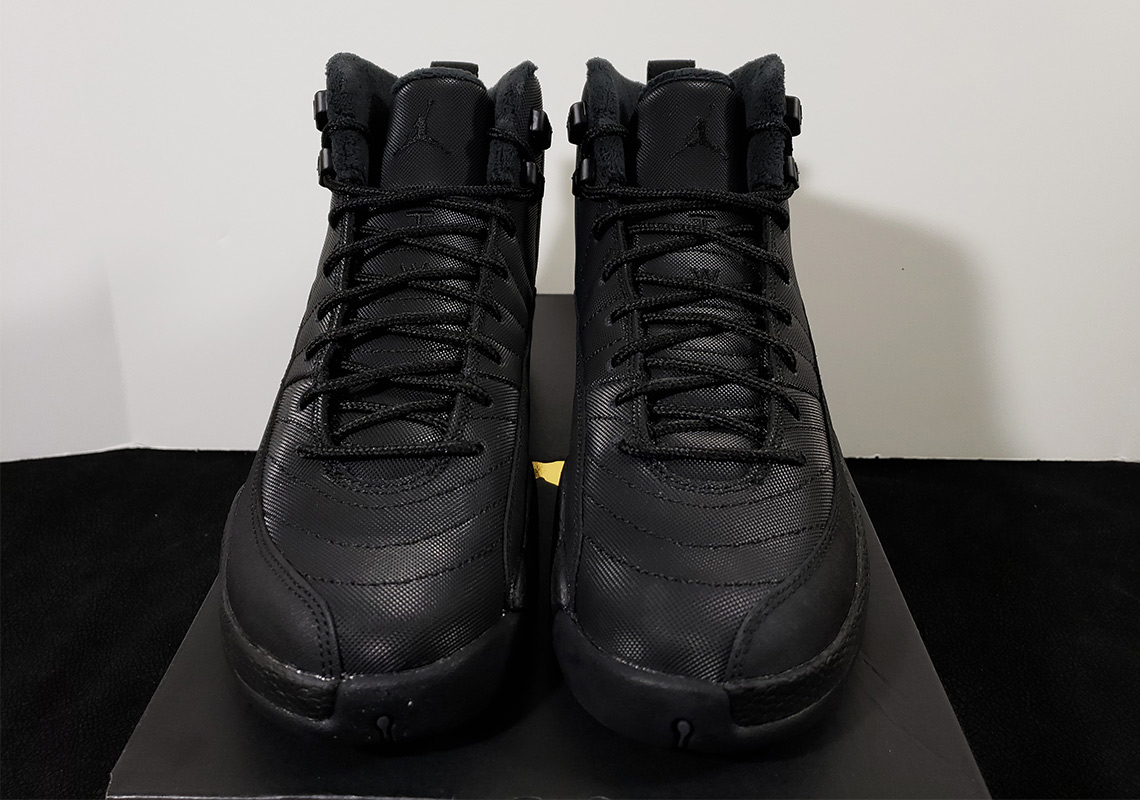 air jordan retro 12 winter black