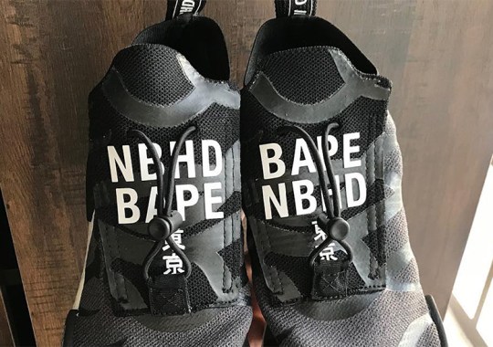 BAPE and Neighborhood Are Cooking Up An adidas NMD TS1 Collaboration