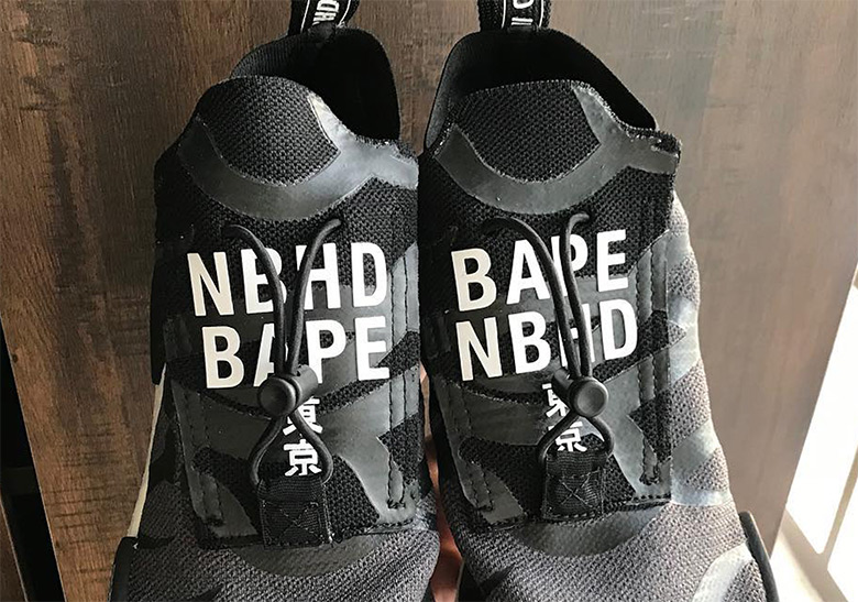 heuvel Leven van Doe het niet BAPE + Neighborhood adidas NMD TS1 Release Info | SneakerNews.com
