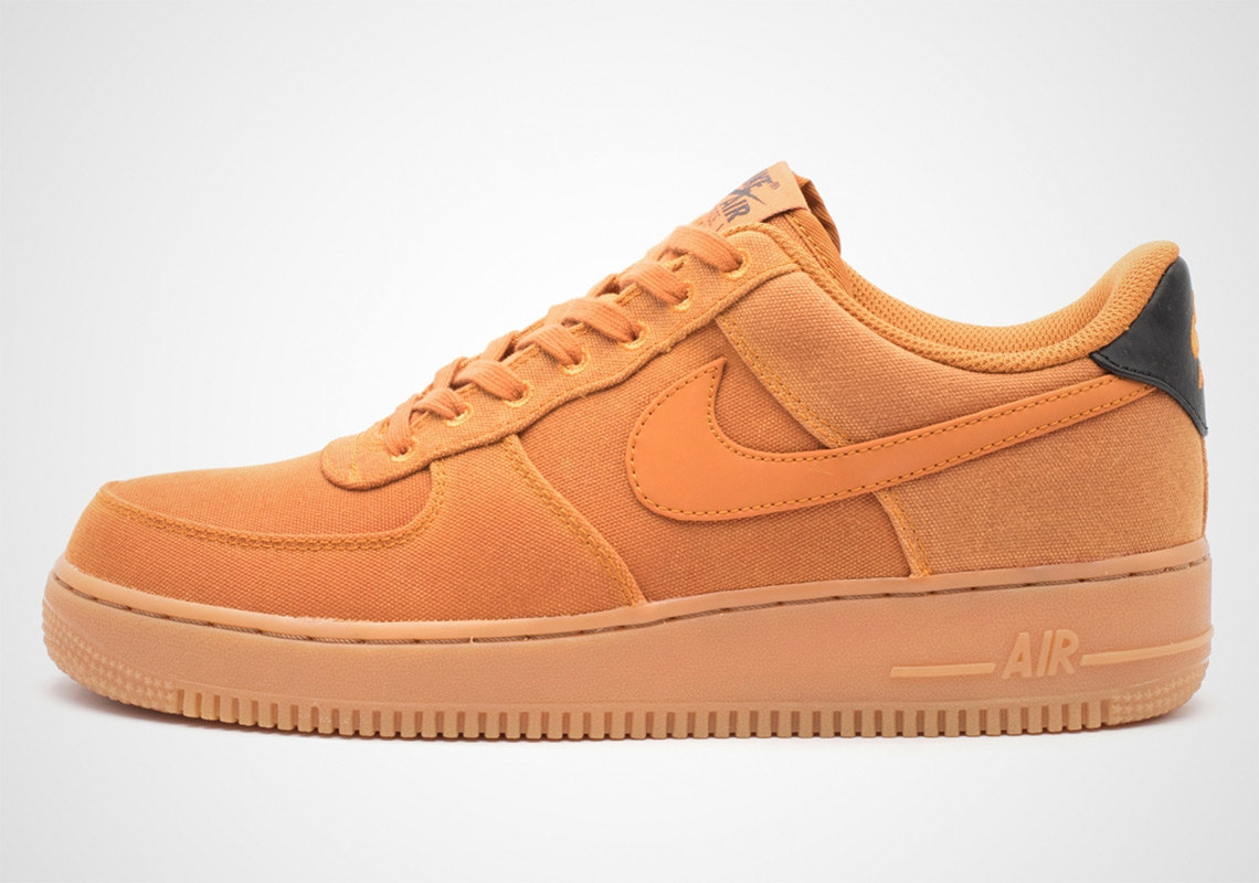 nike green air force 1 sneakers with gum sole