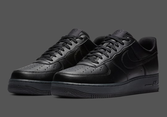 Nike Air Force 1 Flyleather Is Releasing In Black