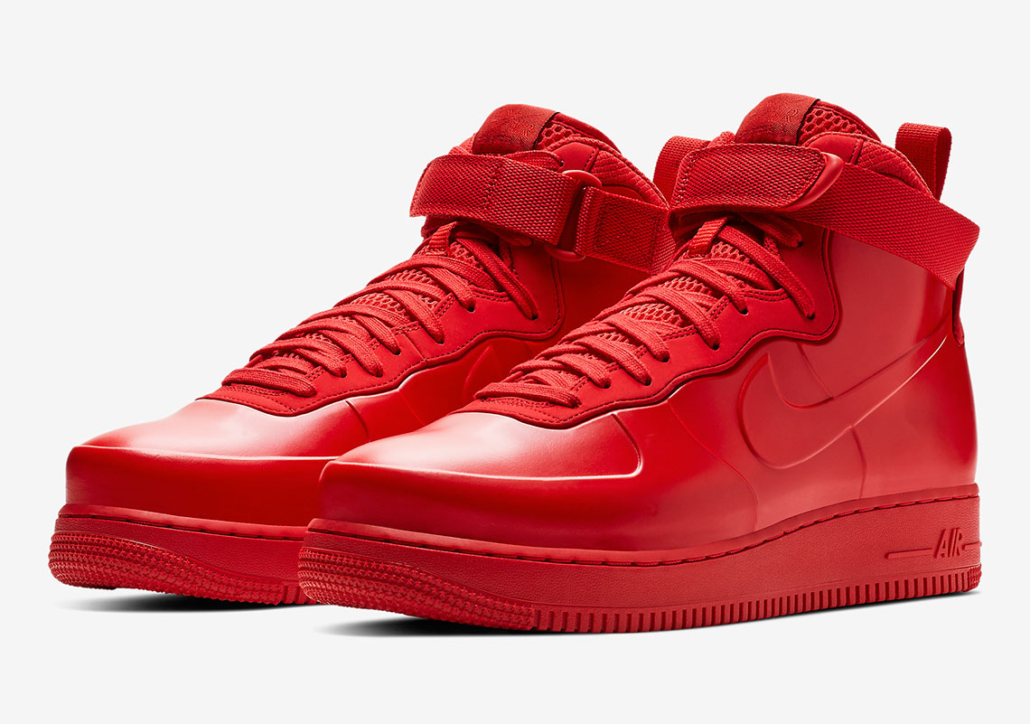 Nike Air Forces 1 Red - Airforce Military