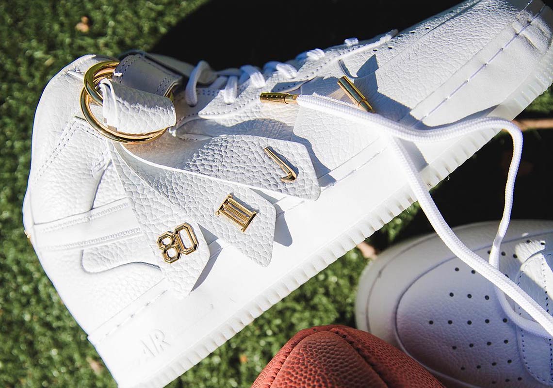 The Victor Cruz x Nike Air Force 1 Mid Is Available In White