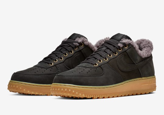 Get Cozy With This Sherpa-Lined Nike Air Force 1 For Winter