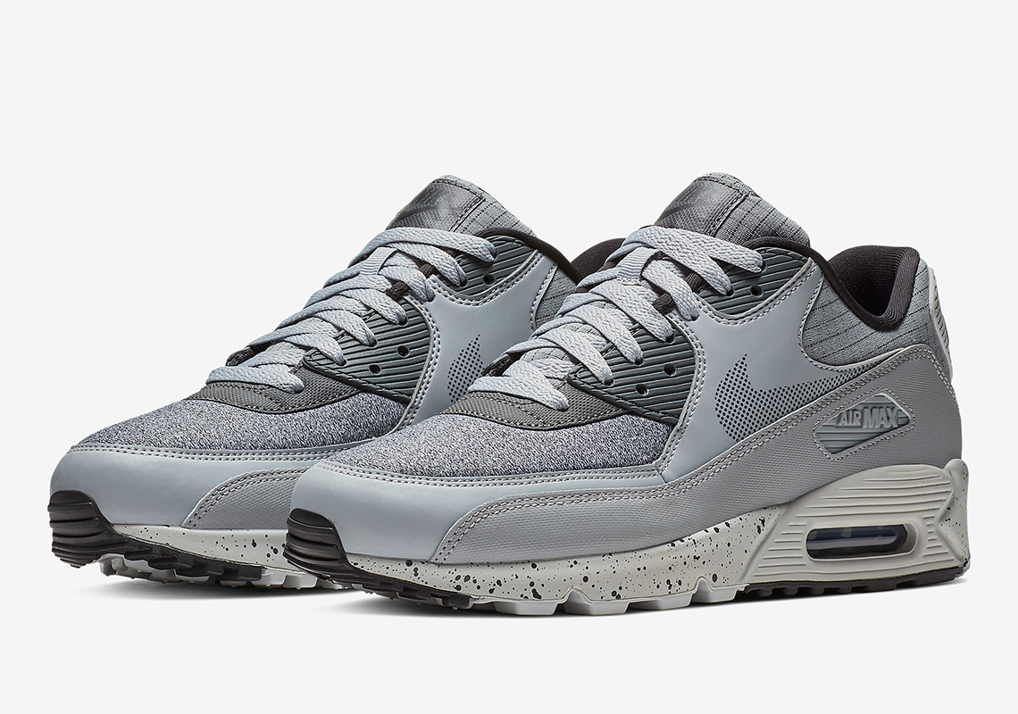 nike air max 90 premium se wolf grey