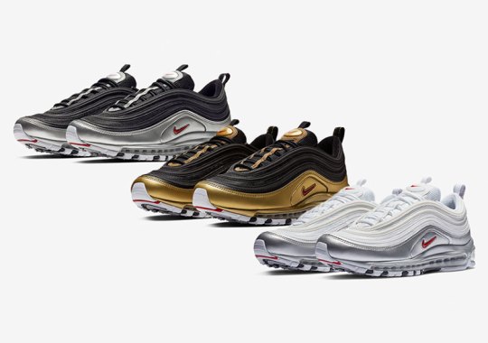 Where To Buy The Nike Air Max 97 B-Sides Metallic Pack