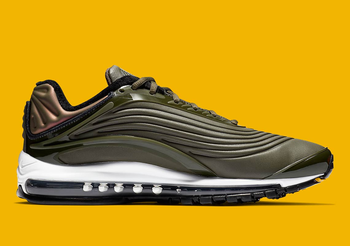 Nike Air Max Deluxe Olive Green Ao8284 300 2