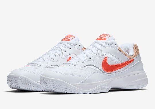 The Tennis-Inspired Nike Court Lite Arrives With Orange And Tan