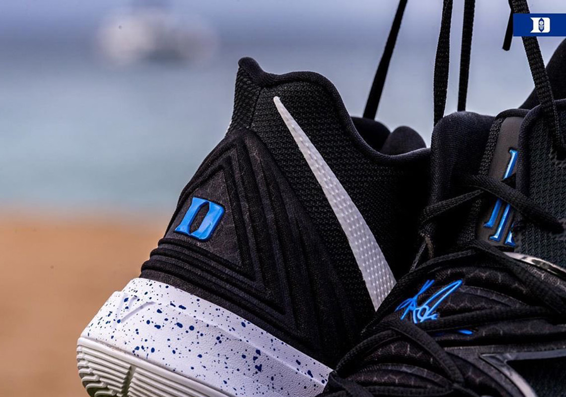 Sepatu Basket Desain Nike Kyrie 5 sbsp Spongebob