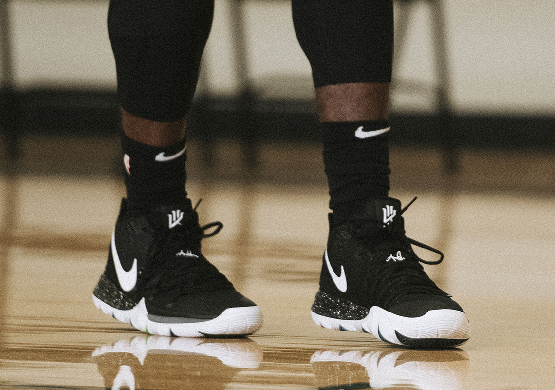 Nike Kyrie 5 'BHM' Grade School Kids 'Basketball Shoe Pinterest
