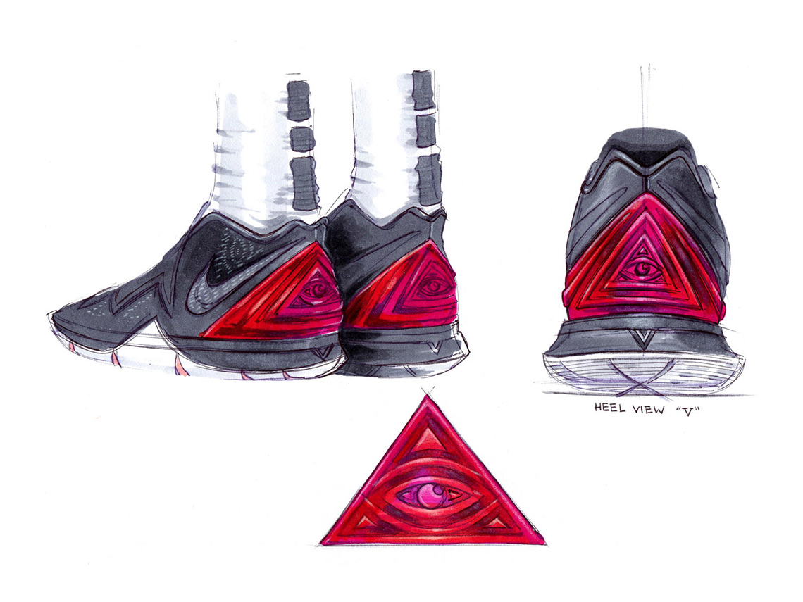 Nike Kyrie 5 Sketches Ben Nethongkome 11