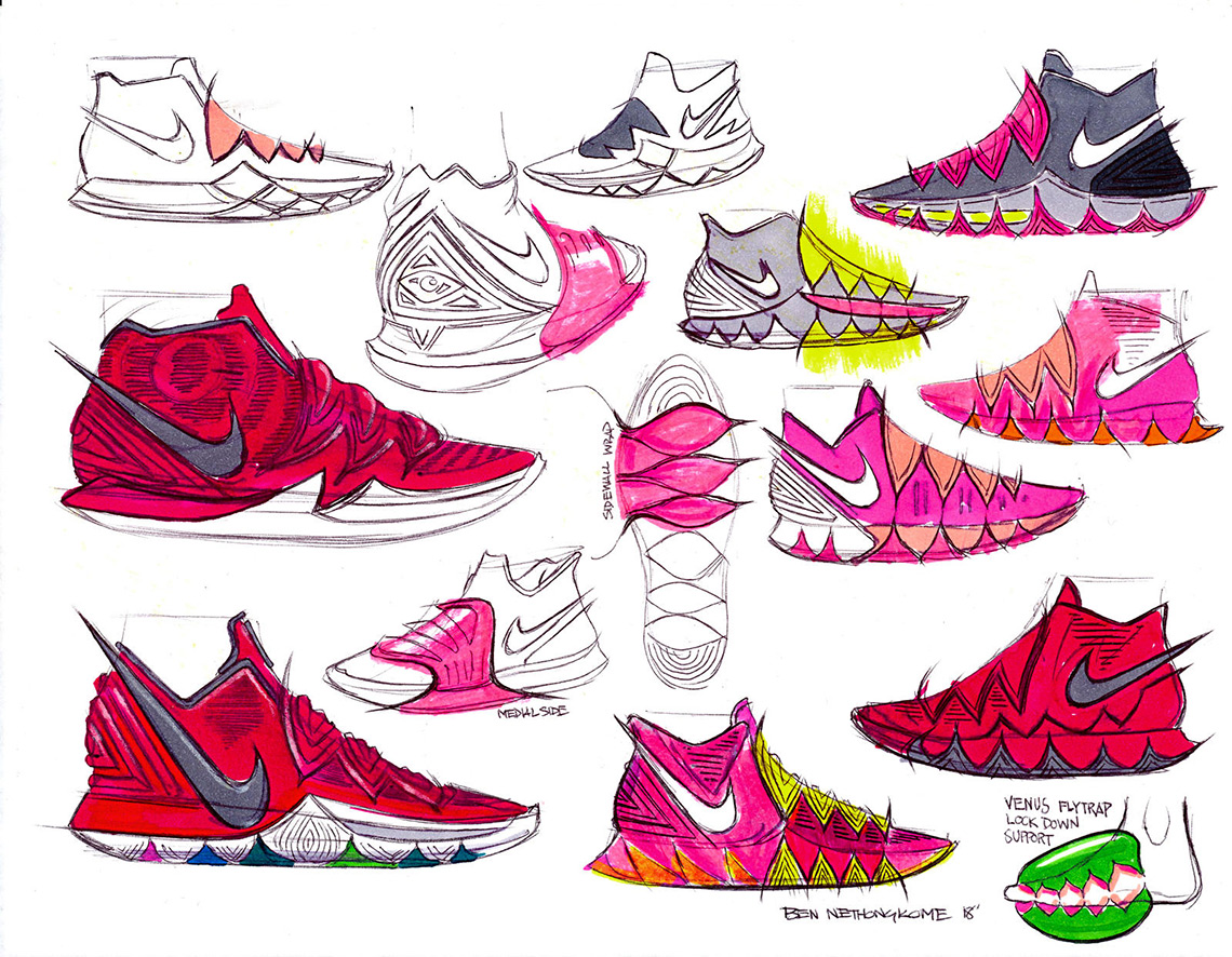 Nike Kyrie 5 Sketches Ben Nethongkome 2