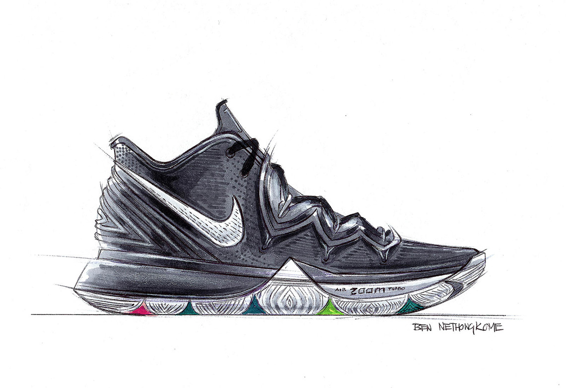 Nike Kyrie 5 Sketches Ben Nethongkome 3
