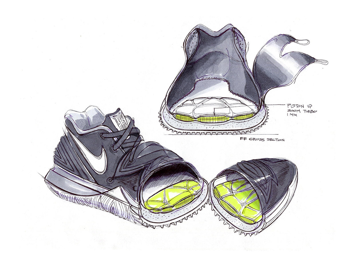 Nike Kyrie 5 Sketches Ben Nethongkome 7