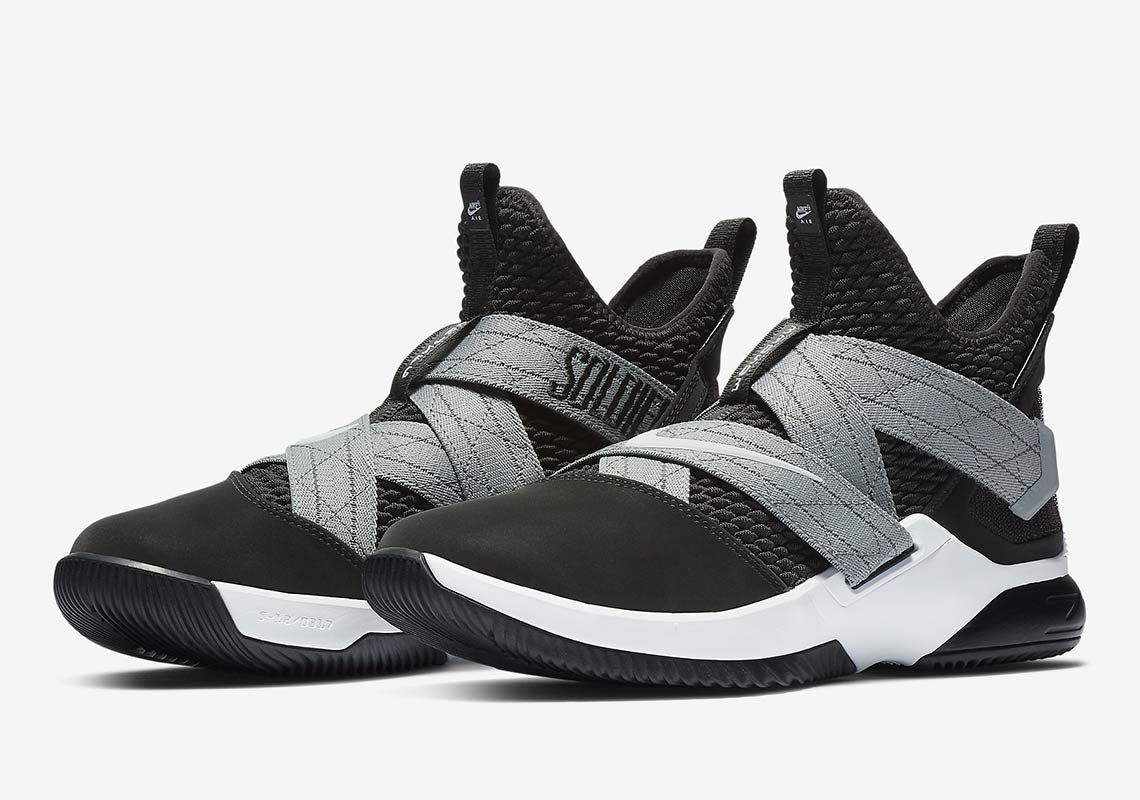 Nike Lebron Solider 12 Black Grey Ao4054 004 4