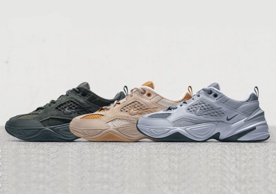 Nike Equips The M2K Tekno In A Seasonal Array Of New Materials