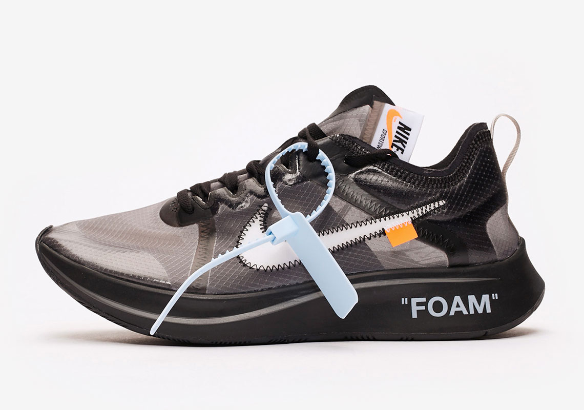 Where To Buy Off White Nike Zoom Fly Black White Cone