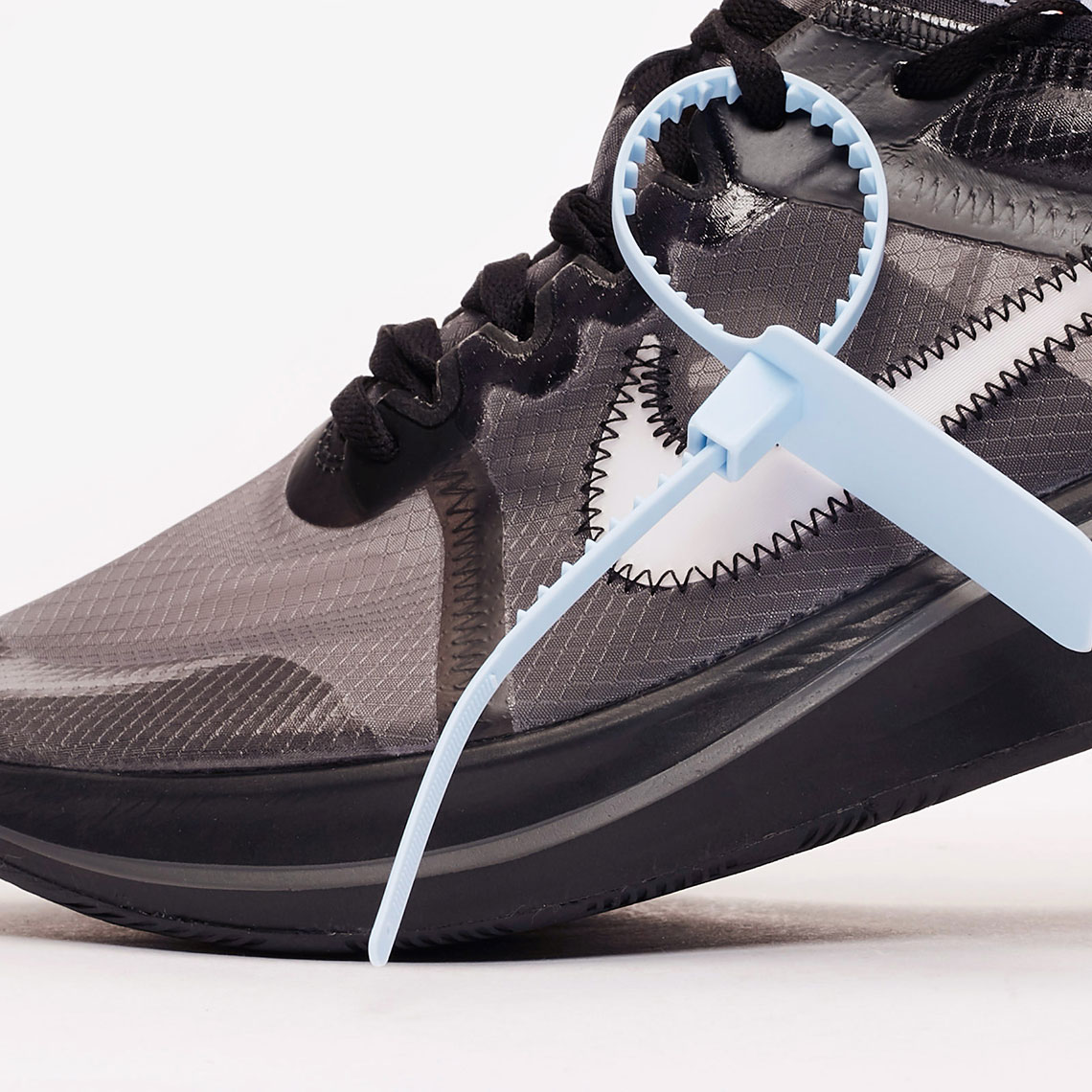 Where To Buy Off White Nike Zoom Fly Black White Cone