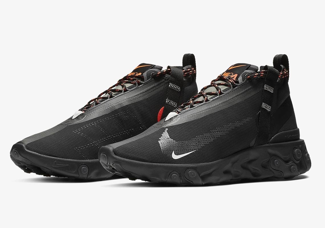 nike ispa react black