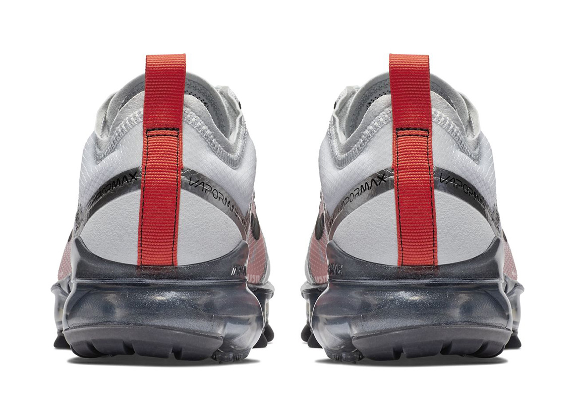 Nike Vapormax 2019 Gs Silver Red White 2