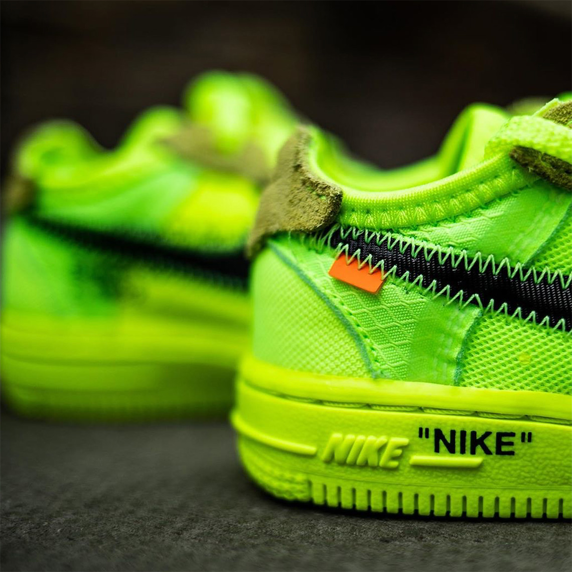 Off-White Nike Air Force 1 Volt Toddler Release Info | SneakerNews.com