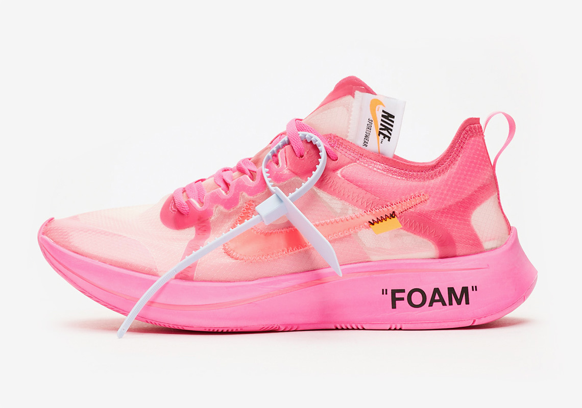 Where To Buy Off White Nike Zoom Fly Tulip Pink Racer Pink ...