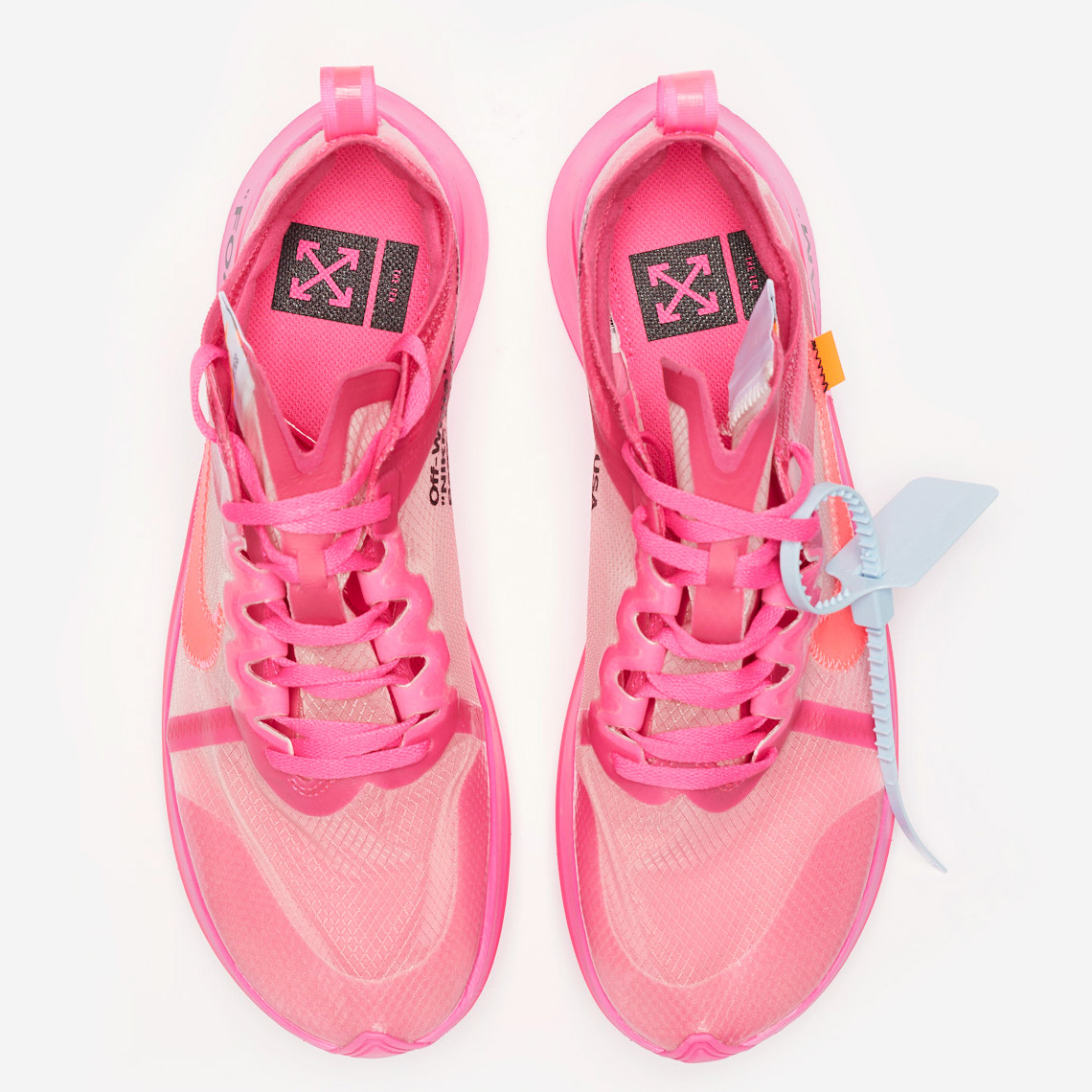 off white nike pink shoes