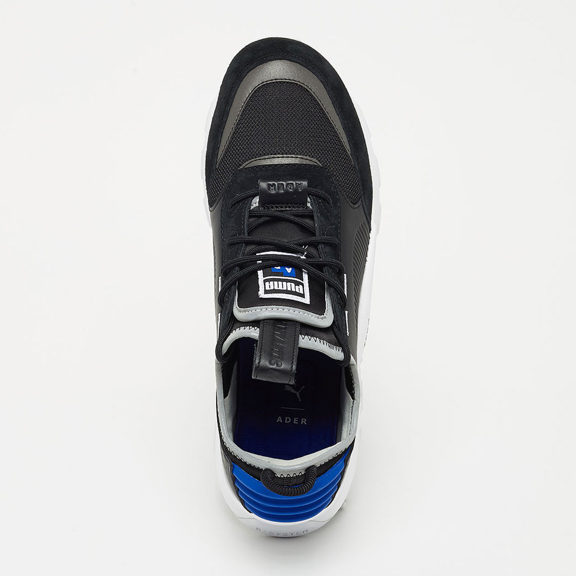Носки puma Jgr unisex sneaker 2-pack 43-46 blue gray white 101001001-023