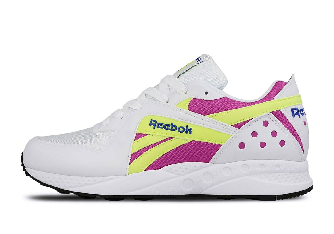 Reebok Pyro White Purple Yellow 6