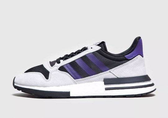 The adidas ZX500 RM Releases In Black And Purple