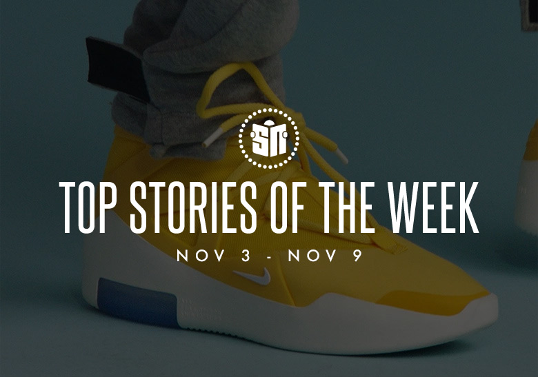 Nike Air Fear Of God 1 In Yellow, Nike's Brand New ISPA Platform, And More