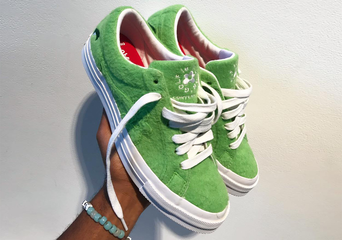 Tyler The Creator Converse One Star Grinch | SneakerNews.com1140 x 800