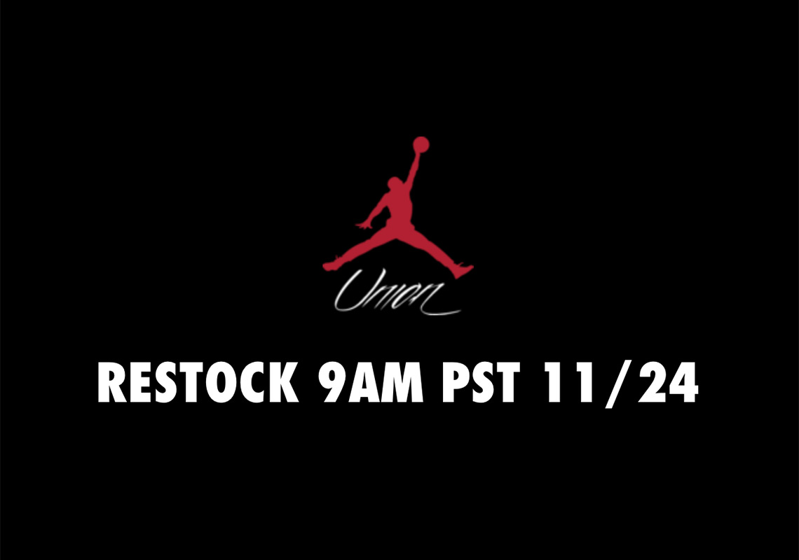 Union Air Jordan 1 Restock Date Info Sneakernews Com