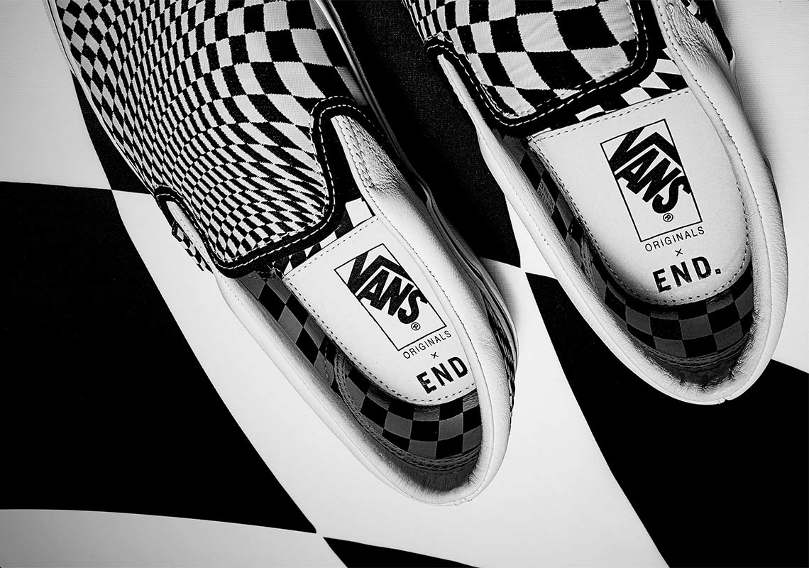 dizzy checkered vans