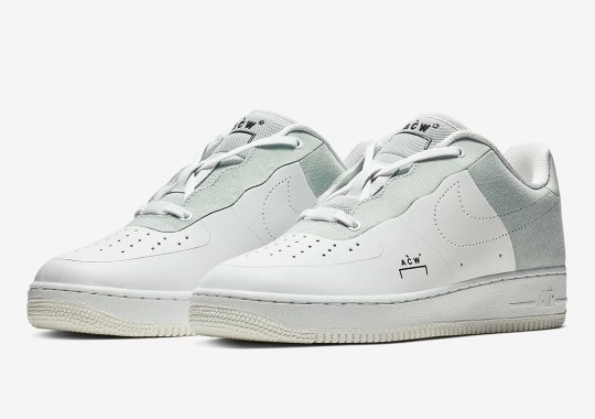 Detailed Look At The White A-COLD-WALL X Nike Air Force 1