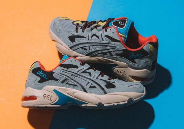 gel kayano 5 og stone grey