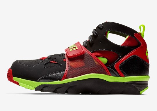 The Nike Trainer Huarache Arrives In Black, Volt, And Red