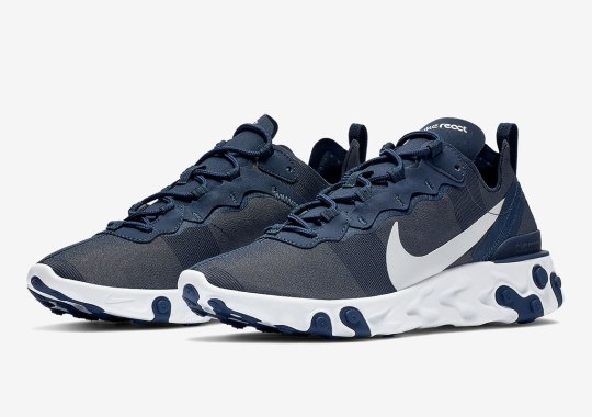 Nike React Element 55 “Midnight Navy” Is Dropping Soon