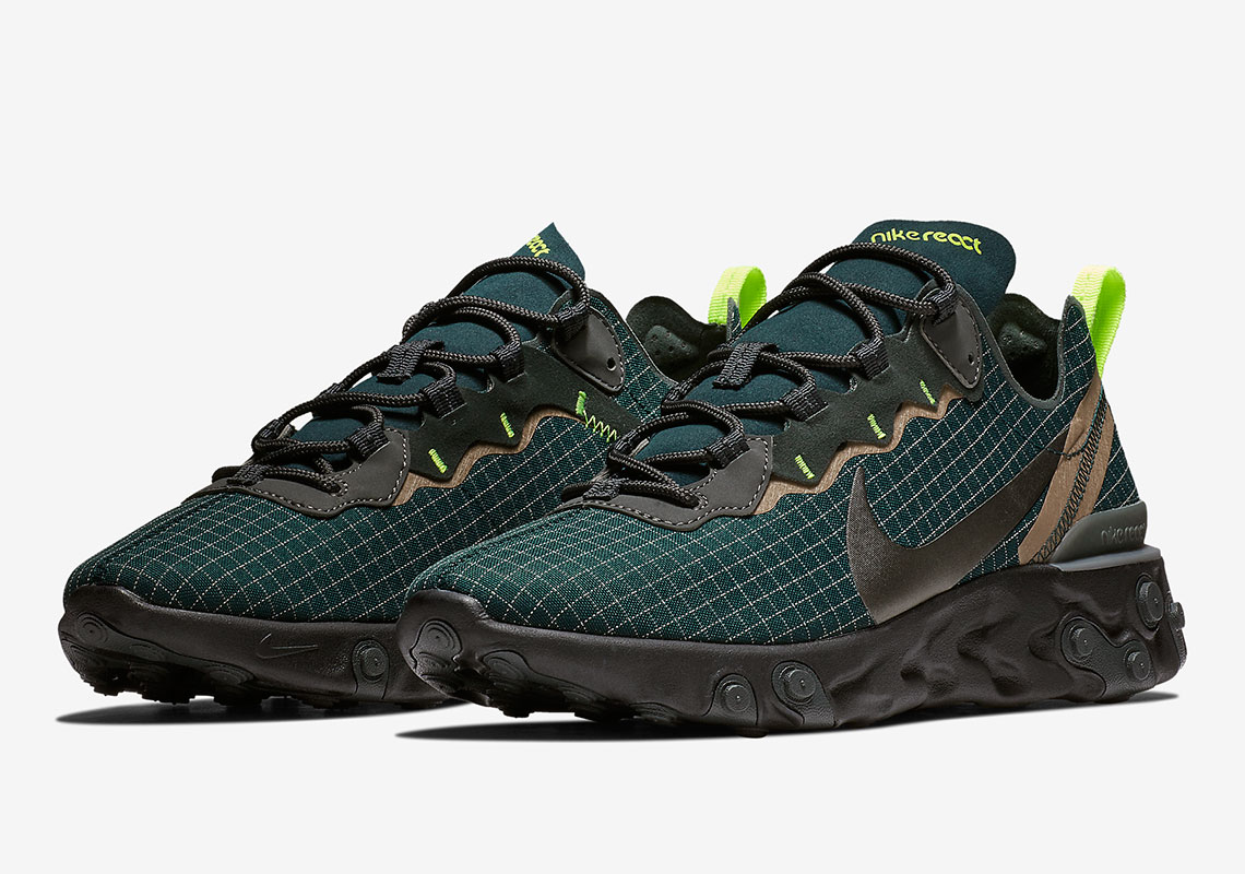 Poder Buen sentimiento Acostado Nike React Element 55 Grid First Look + Release Info | SneakerNews.com