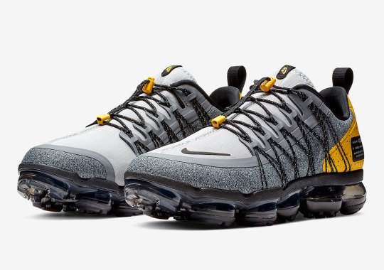 The Nike Vapormax Run Utility Arrives In Grey And Yellow