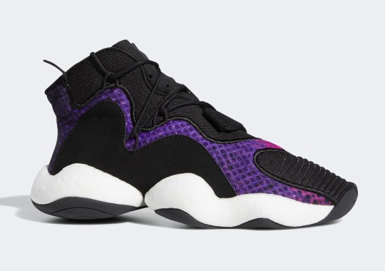 The adidas Crazy BYW Arrives In Purple Snakeskin