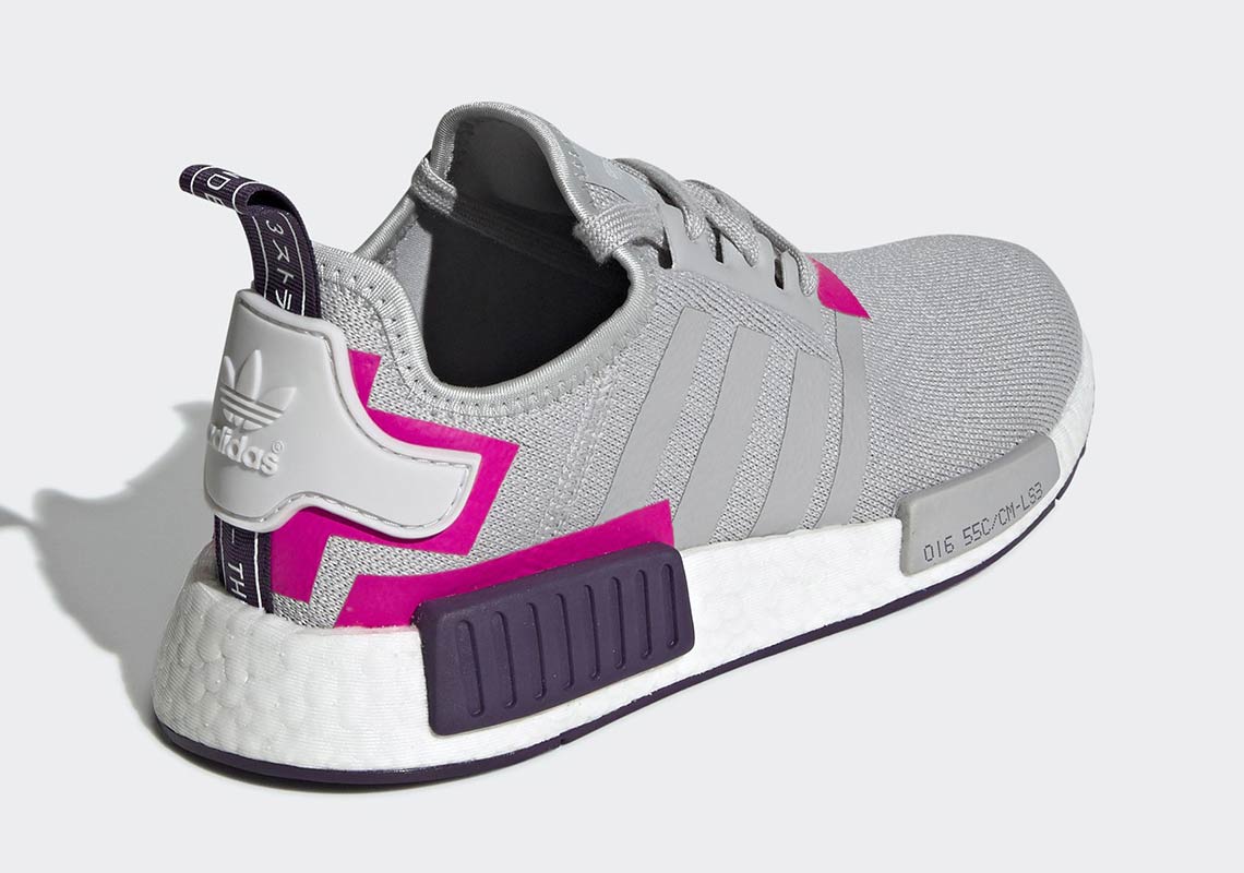 Adidas Nmd R1 Wmns Grey Pink Bd8006 1