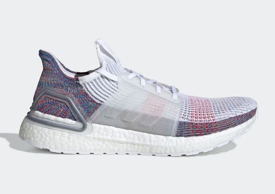 The adidas Ultra Boost 2019 Will Feature White And Multi-Color Primeknit 360