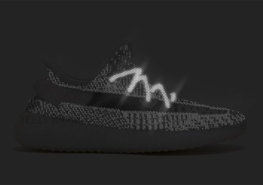 The Reflective Version Of The adidas Yeezy BOOST 350 v2 “Static” Will Be Limited To 5000 Pairs