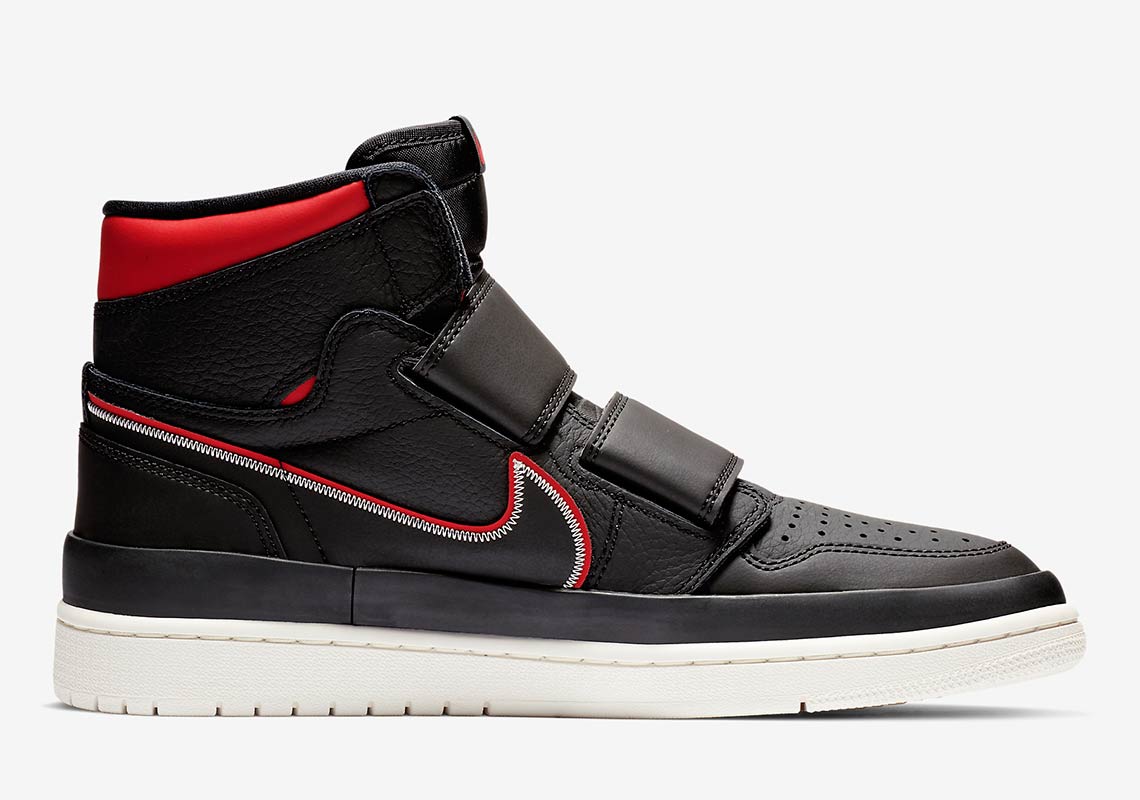 Jordan 1 High Double Strap Black Red AQ7924-106 | SneakerNews.com
