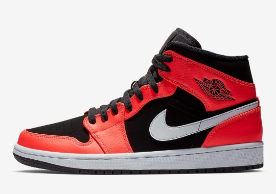 The Air Jordan 1 Mid “Infrared 23” Is Available Now