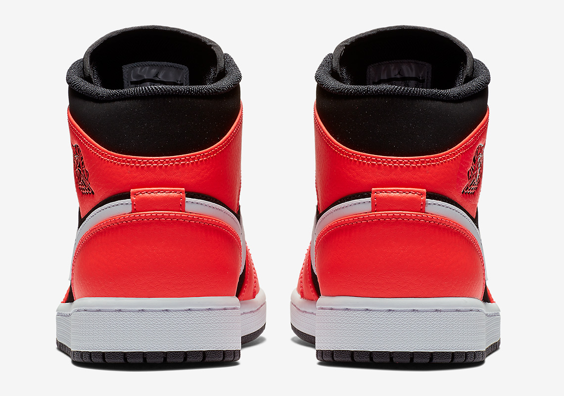 Air Jordan 1 Mid Infrared 554724-061 Release Info | SneakerNews.com