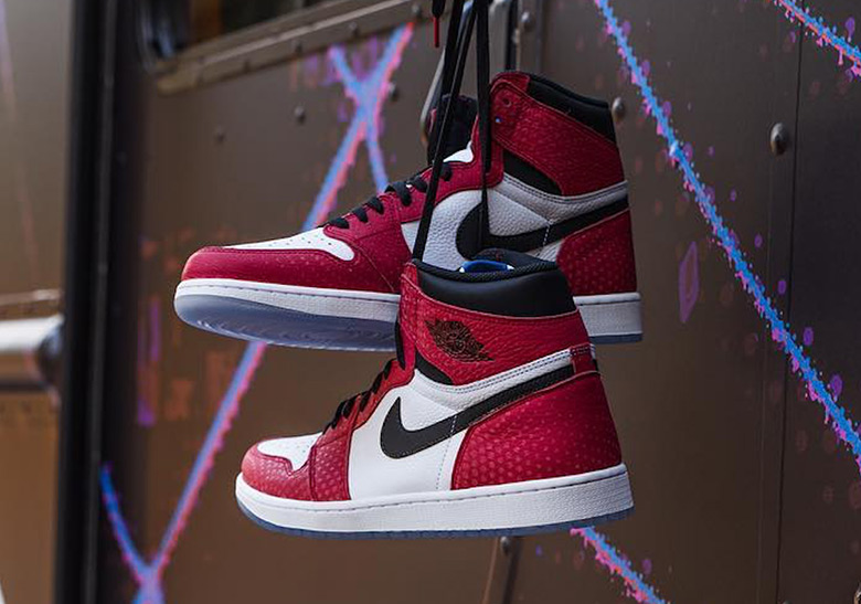 Air Jordan 1 Spider Man 555088-602 Release Info | SneakerNews.com