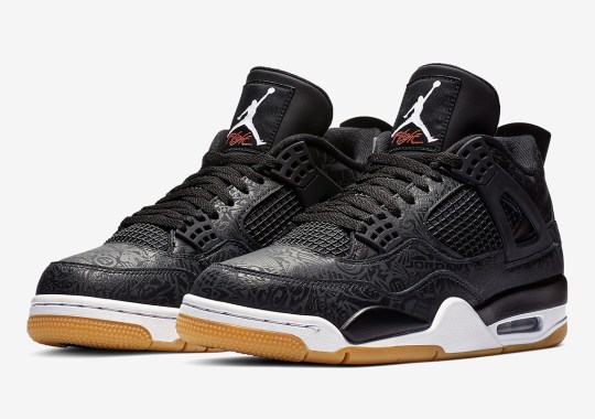 Official Images Of The Air AAA jordan 4 “Black Laser”