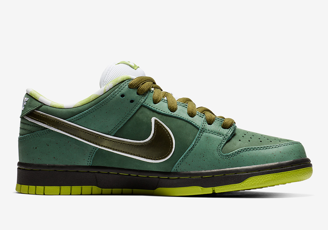 green lobster dunks